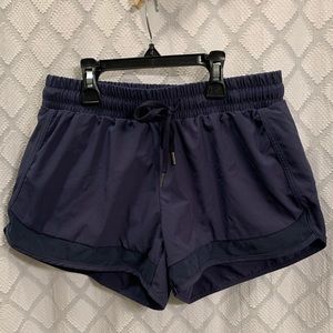 Navy Running Shorts